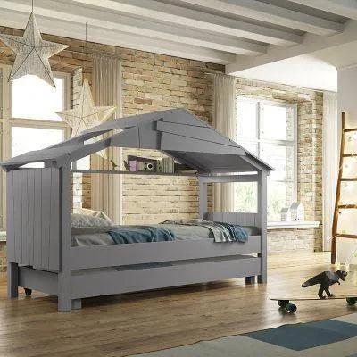 Star Treehouse Bed with Trundle Pull Out